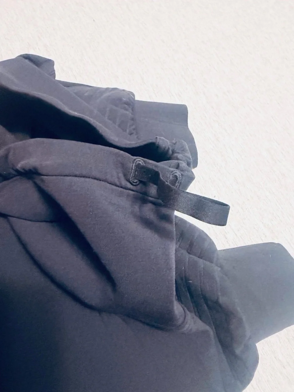 Black Turtleneck Pullover Sweatshirt